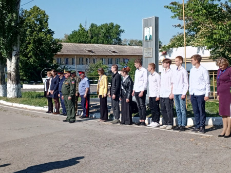 Закрытие учебно-полевых сборов